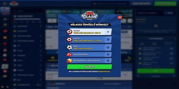 BigClash Casino: регистрация на мобильном